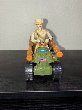 LANARD THE CORPS DUNE BUGGY ATV VEHICLE & BOOMERANG BILLIE
LOOSE VINTAGE